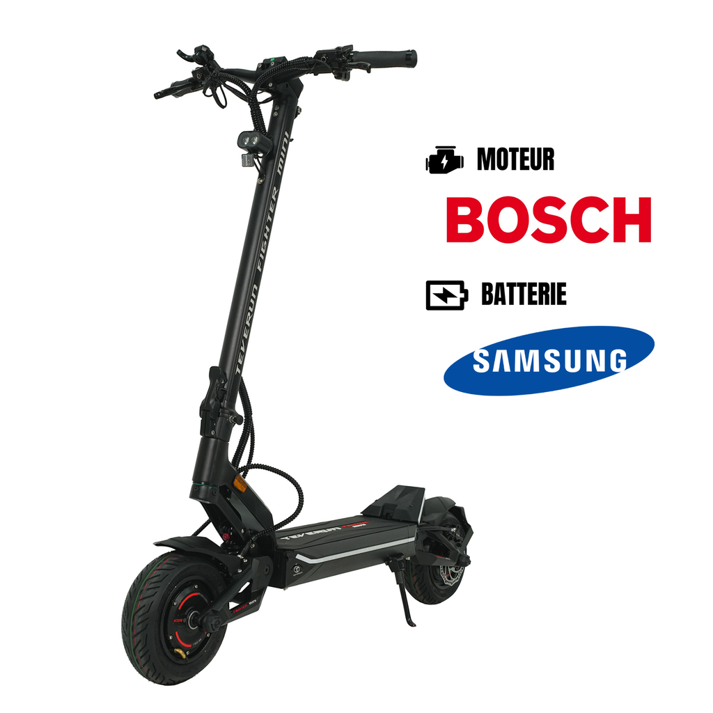 image Teverun Fighter Mini Pro inclinée vers la gauche